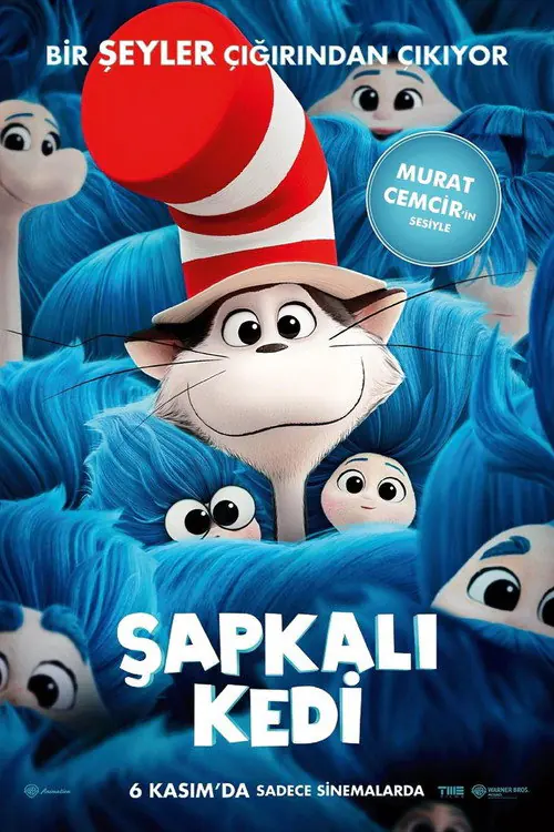 Şapkalı Kedi afişi