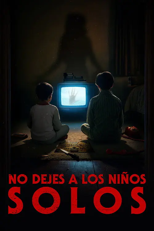 No dejes a los niños solos afişi