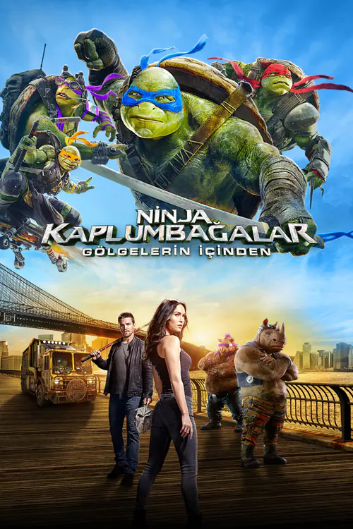 Ninja Kaplumbağalar: Gölgelerin İçinden afişi
