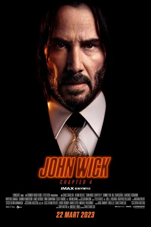 John Wick: Bölüm 4 afişi